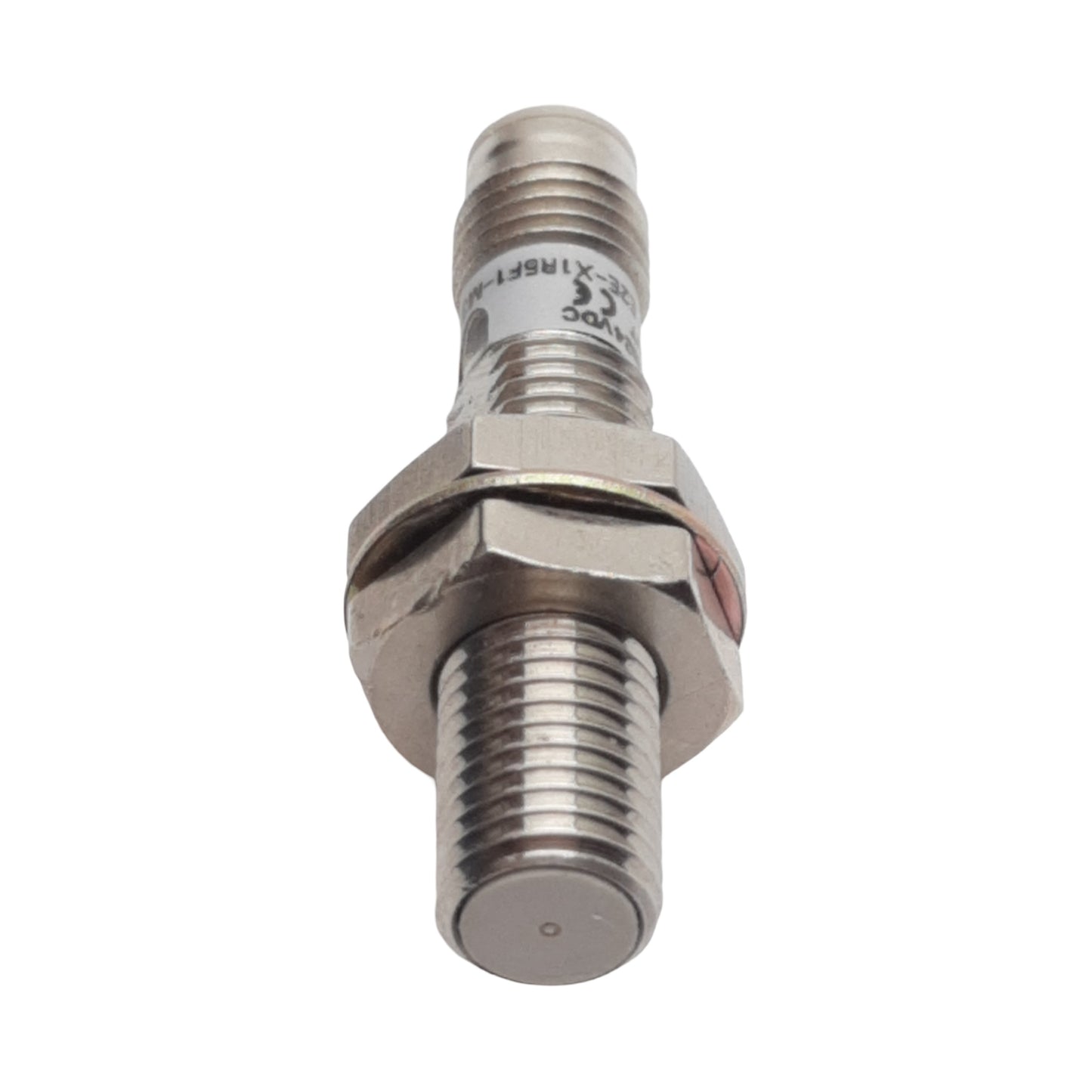 Used Omron E2E-X1R5F1-M3 Proximity Sensor, PNP N.O., 1.5mm Range, 12-24VDC, 4-Pin M8