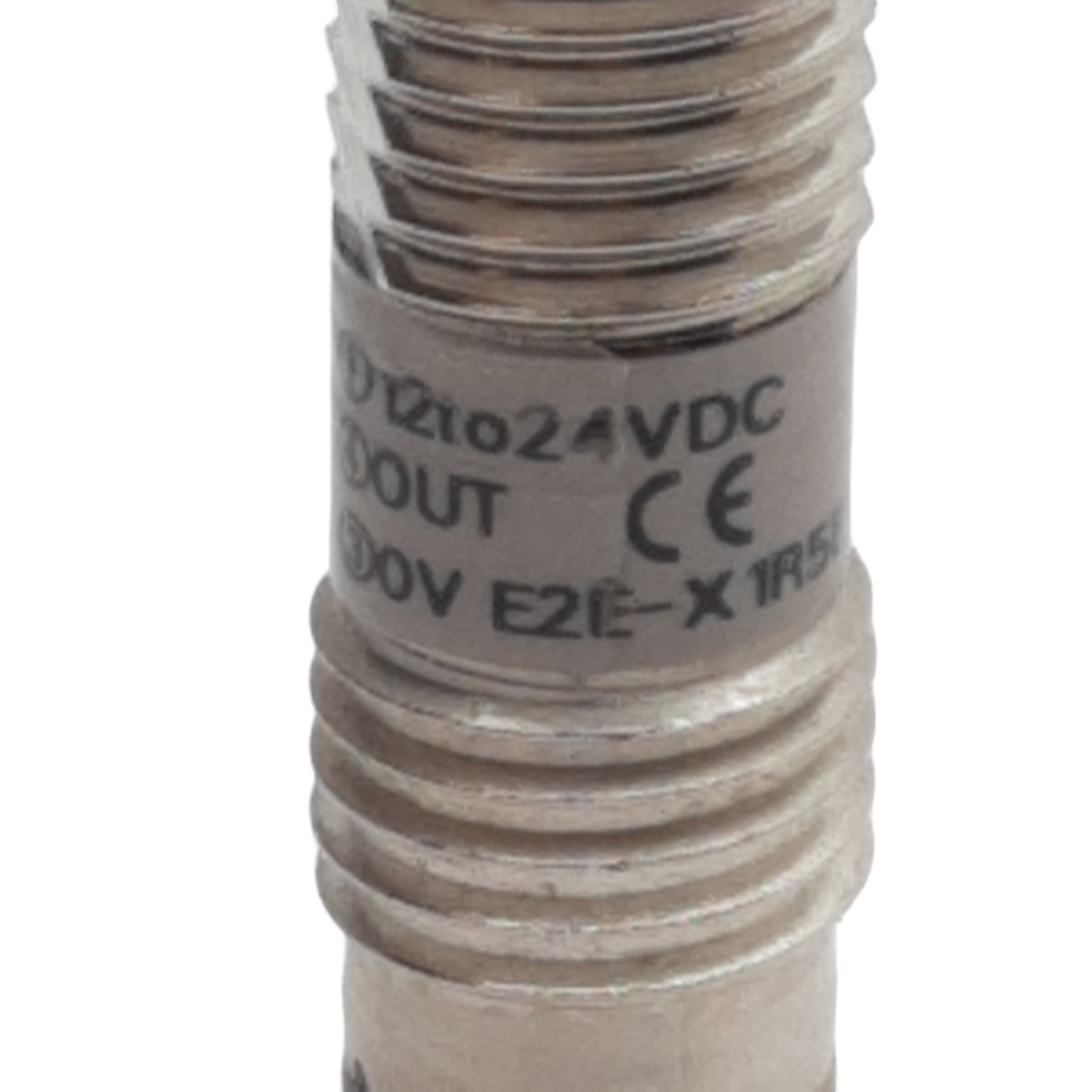 Used Omron E2E-X1R5E1-M3 Proximity Sensor, NPN N.O., 1.5mm Range, 12-24VDC, 4-Pin M8