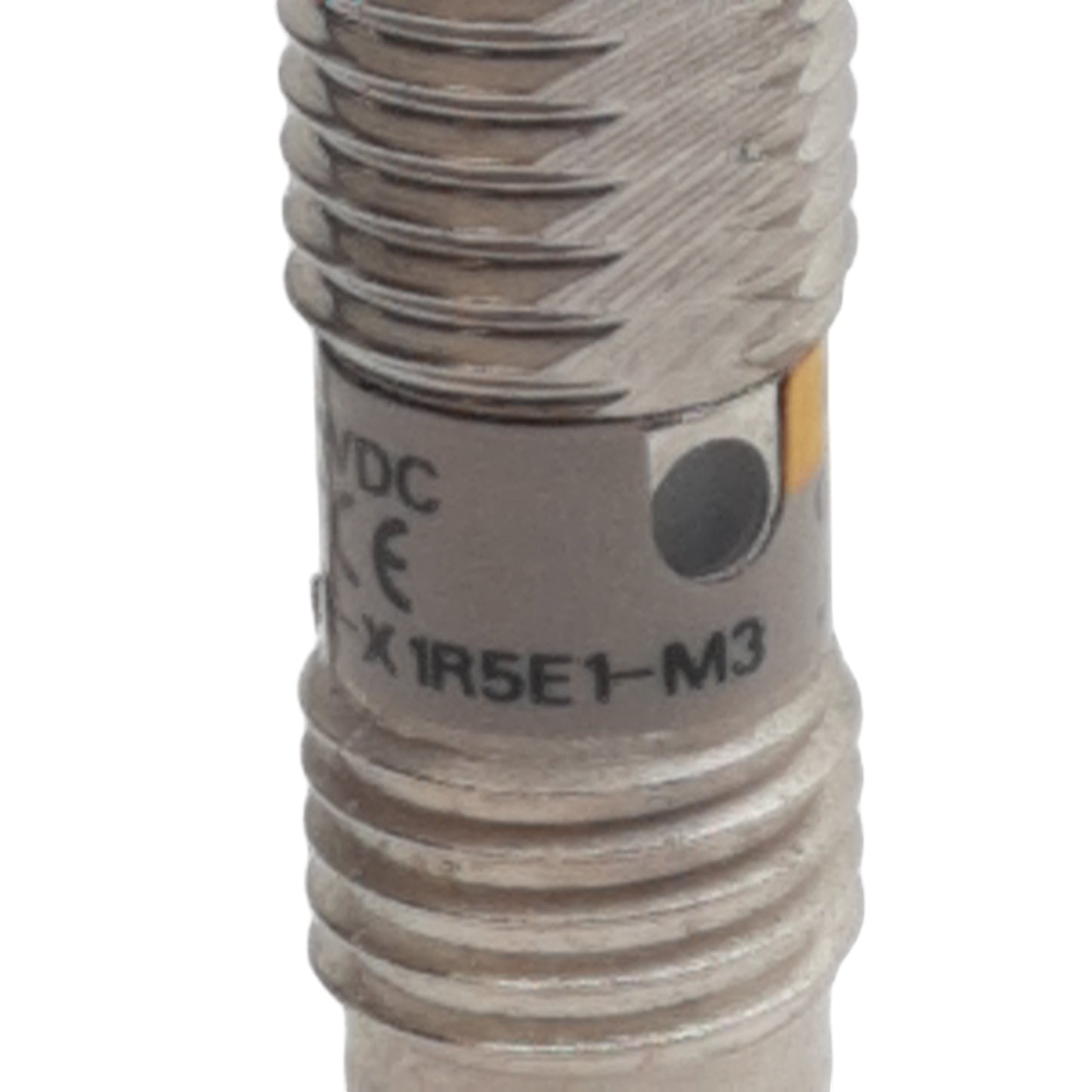 Used Omron E2E-X1R5E1-M3 Proximity Sensor, NPN N.O., 1.5mm Range, 12-24VDC, 4-Pin M8