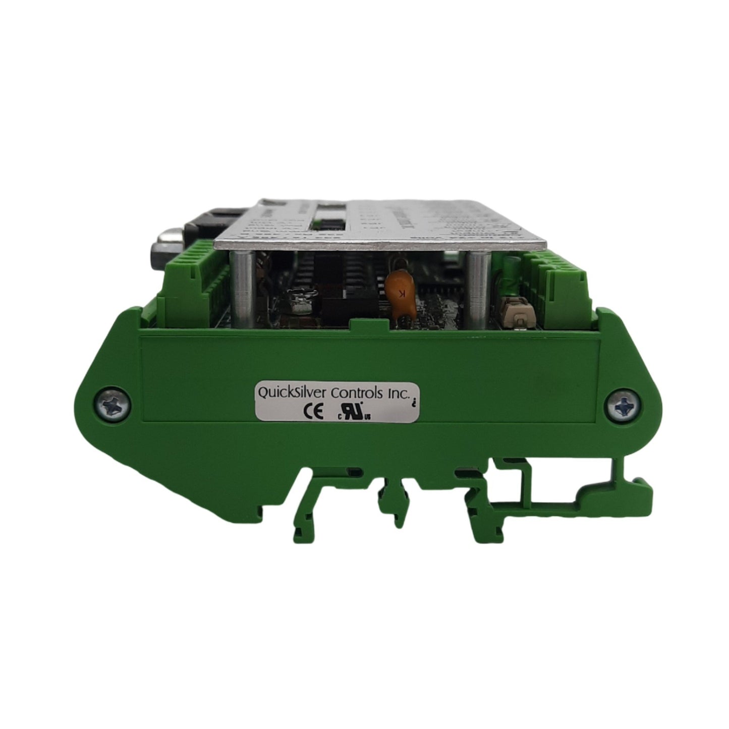 Used QuickSilver QCI-OPTOC-24 Optical I/O Module, Voltage 5-24VDC, DIN Mount, 7 I/O's
