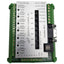 Used QuickSilver QCI-OPTOC-24 Optical I/O Module, Voltage 5-24VDC, DIN Mount, 7 I/O's