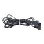 Used Animatics PSV Series Servo Motor Power Cable, 4-Pin DIN, 15-Pin D-Sub, 7W2 Combo