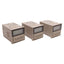 Used Lot of 3 Omron H3CA-A Solid-State Digital Timer 0.1s- 9990hr 240VAC/DC 1/16 DIN
