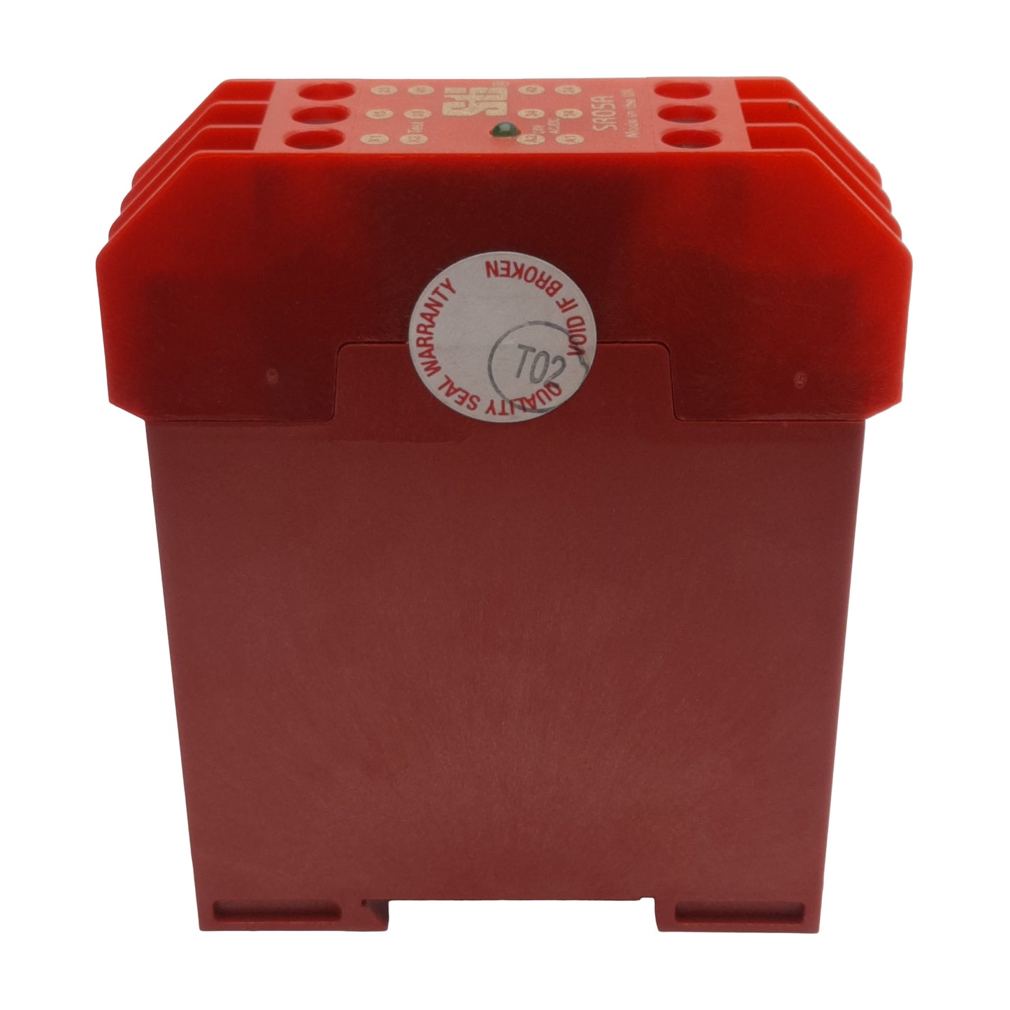 Used STI SR05A Single Channel Monitoring Safety Relay, 3NO + 1NC, 24VAC/VDC, DIN Rail