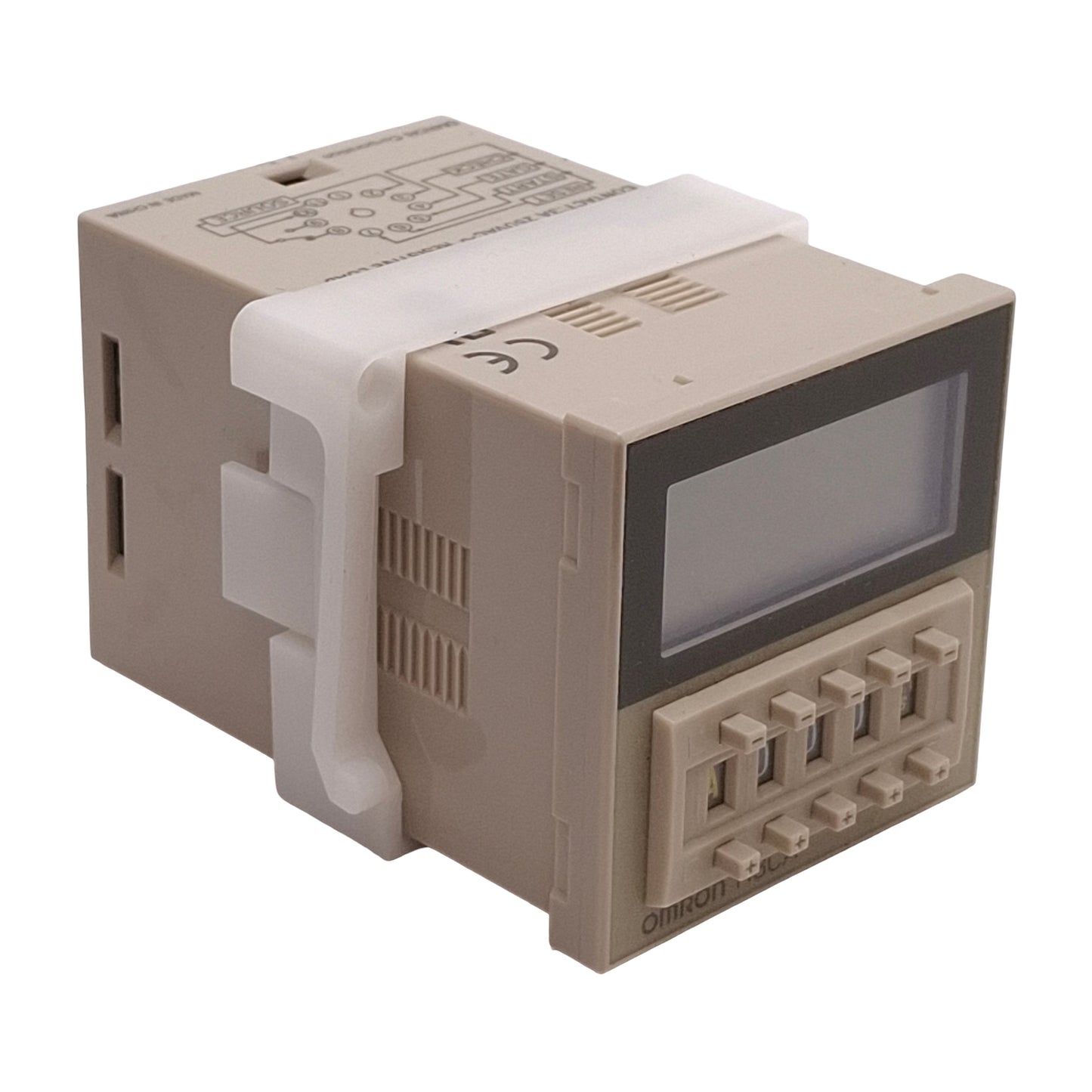 Used Lot of 3 Omron H3CA-A Solid-State Digital Timer, 0.1s- 9990hr 240VAC/DC 1/16 DIN