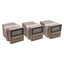 Used Lot of 3 Omron H3CA-A Solid-State Digital Timer, 0.1s- 9990hr 240VAC/DC 1/16 DIN