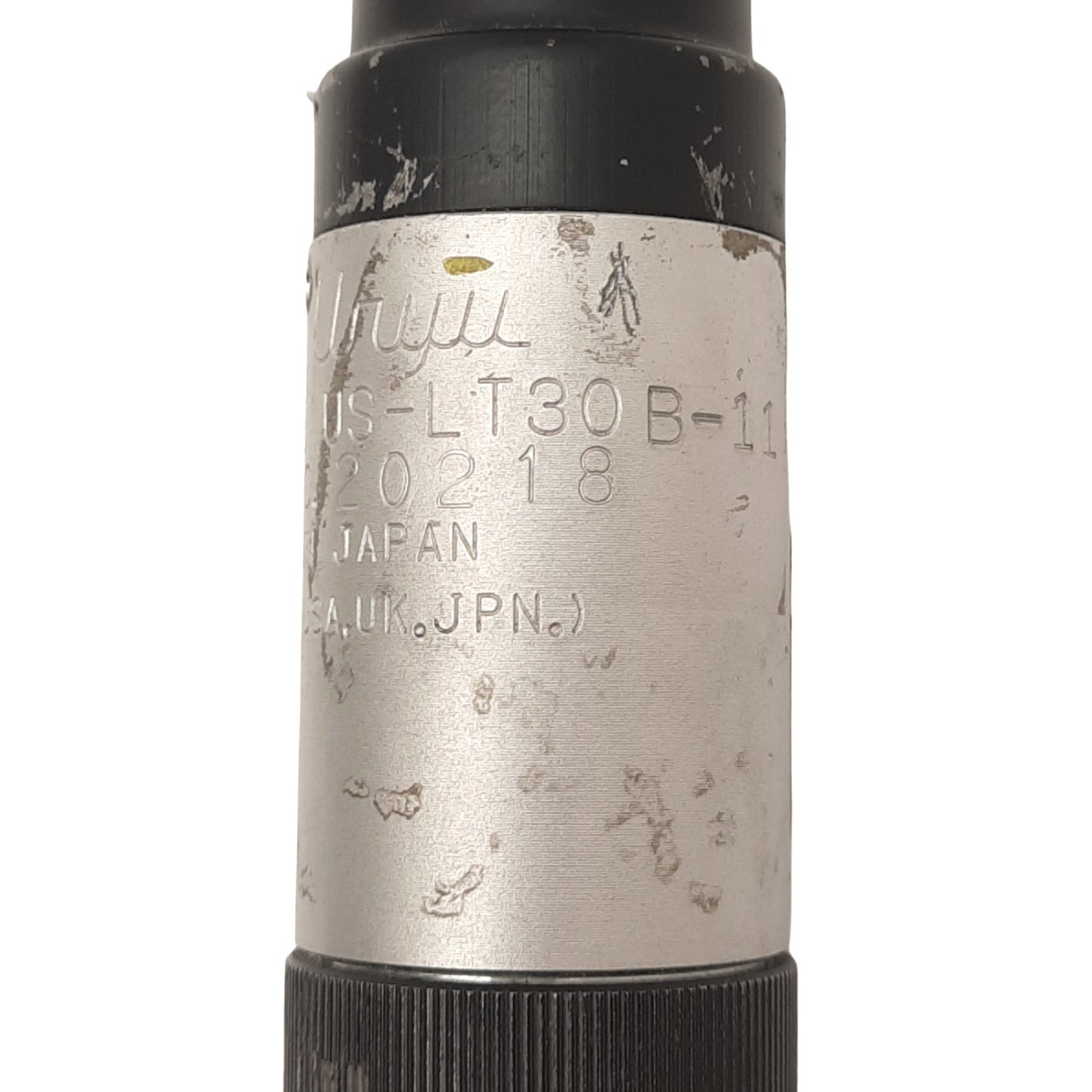 Used AIMCO URYU US-LT30B-11 Pneumatic Screwdriver, 1/4" Inlet, 1.1-2.1Nm, 1100rpm Max