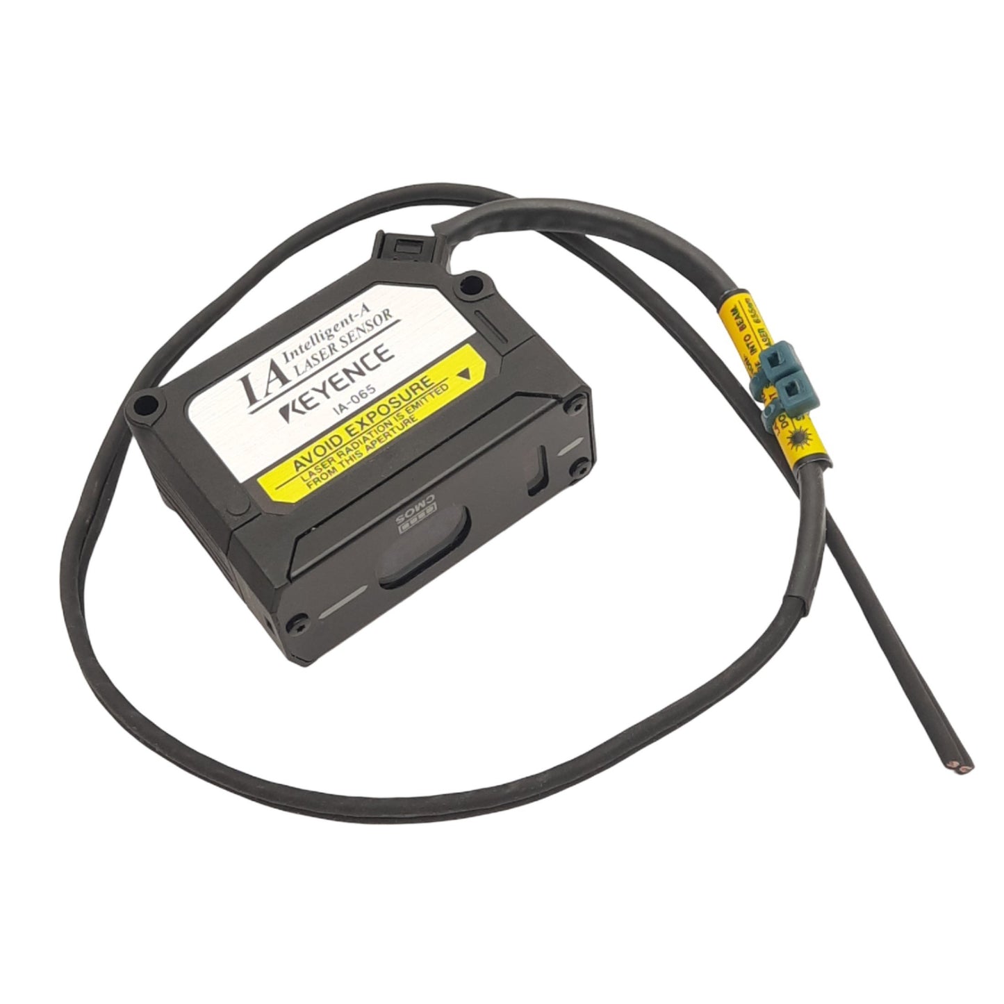 Used Keyence IA-065 Laser Sensor Head, 655nm Semiconductor Laser, 560μW Max Output
