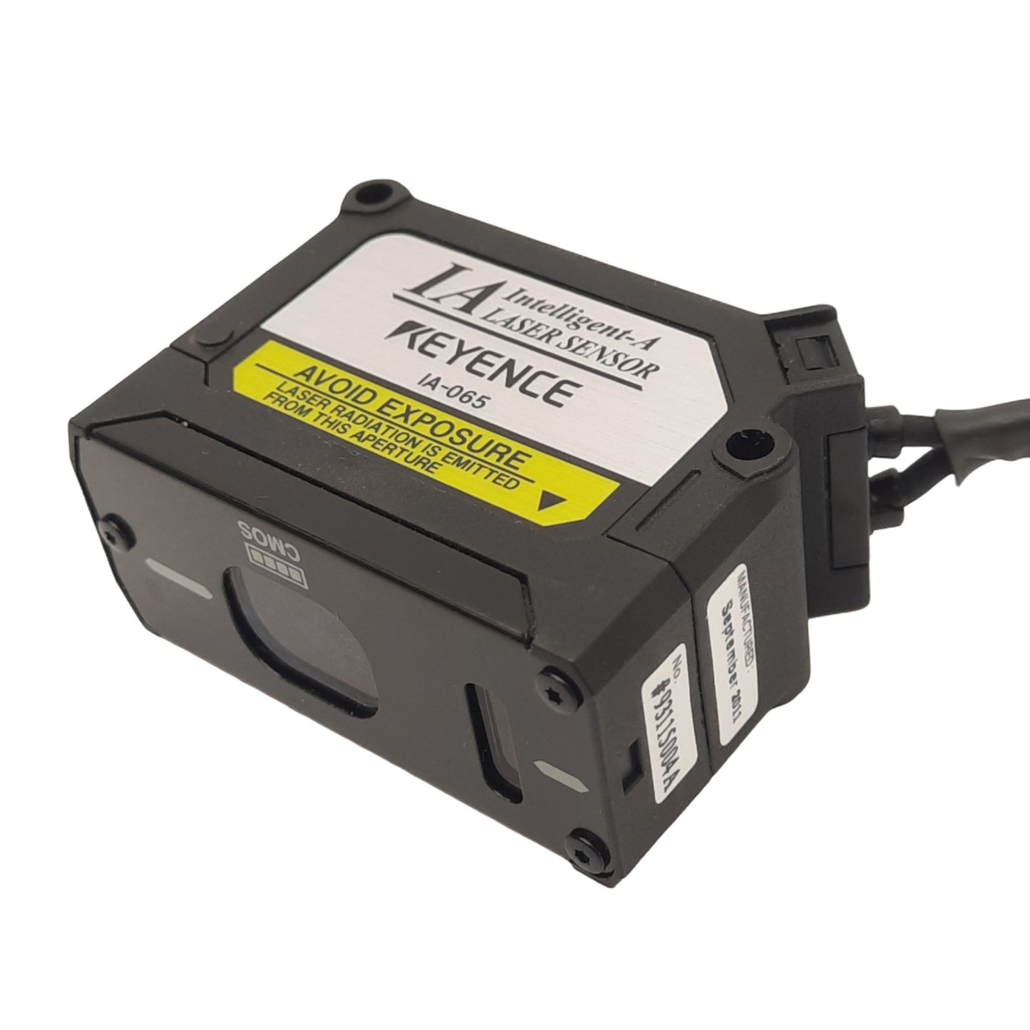 Used Keyence IA-065 Laser Sensor Head, 655nm Semiconductor Laser, 560μW Max Output