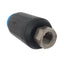 Used Legris 9415U06 14 Quick Connect Hose Coupler, -18, 1/4in NPT, 230psi Max