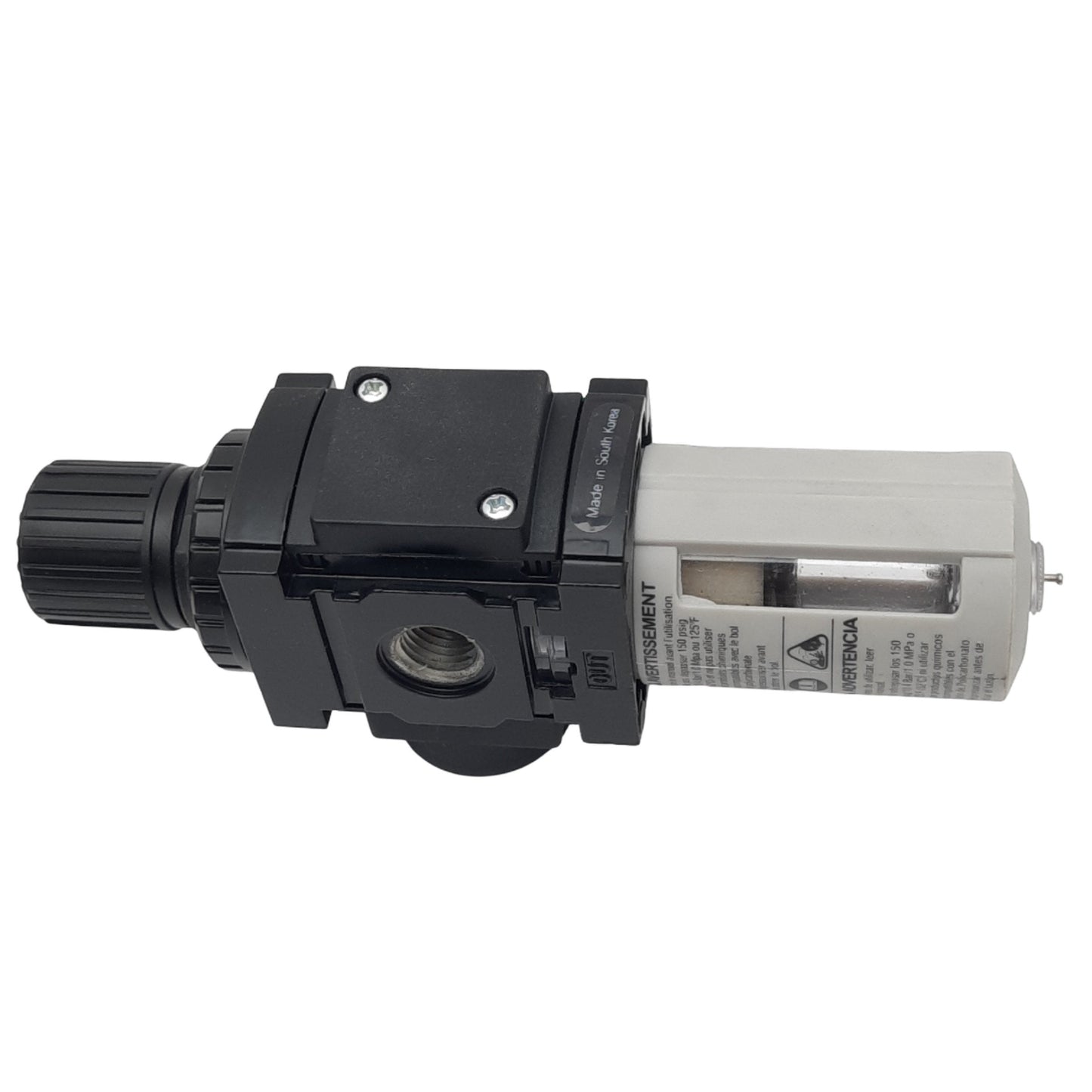 Used Ingersoll Rand P39124-600 ARO Pneumatic Filter/Regulator, 0-140psi, 1/4 NPT, 5µm