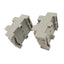 Used Lot of 2 IDEC SR2P-05 Relay Sockets, 8-Pin Octal, 300V 10A Max, DIN Rail Mount