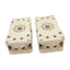 Used Lot of 2 SCHRACK 108PGS Relay Sockets, 8-Pin Octal, 300V 10A Max, DIN Rail Mount