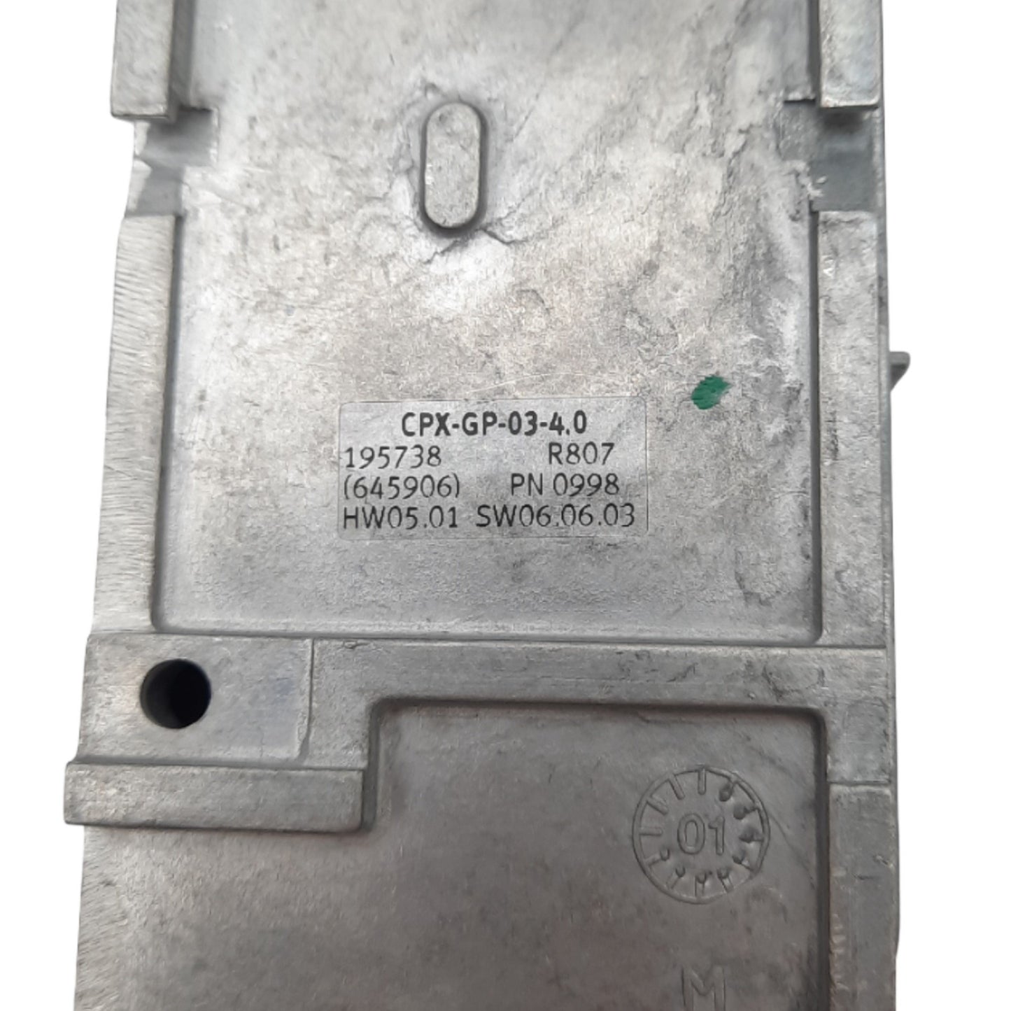 Used FESTO CPX-GP-03-4,0 Pneumatic Interface for MIDI/MAXI Valves, 24VDC Supply