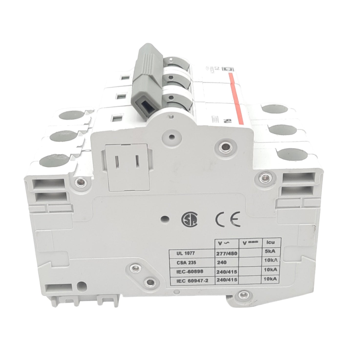 Used Cutler-Hammer WMS3C16 Circuit Breaker, 3-Pole, 16A, 415VAC Max, DIN Rail