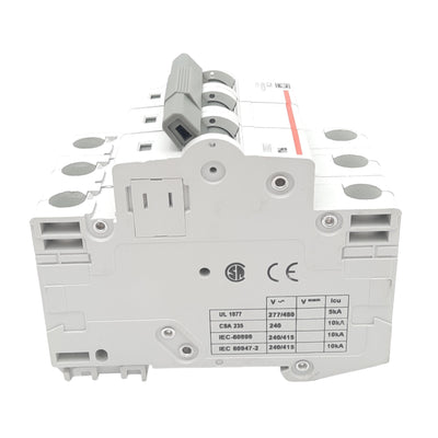 Used Cutler-Hammer WMS3C16 Circuit Breaker, 3-Pole, 16A, 415VAC Max, DIN Rail