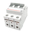 Used Cutler-Hammer WMS3C16 Circuit Breaker, 3-Pole, 16A, 415VAC Max, DIN Rail
