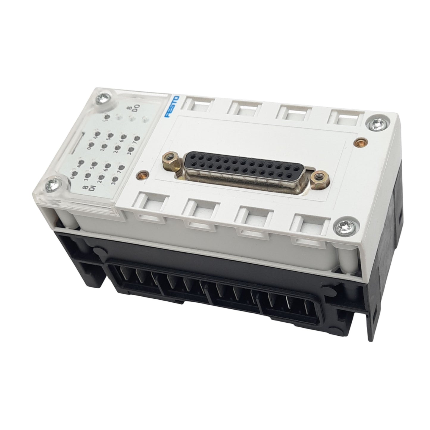 Used FESTO CPX-AB-1-SUB-BU-25POL Manifold Block Module for CPX Series, 8DI 8DO, DB25F
