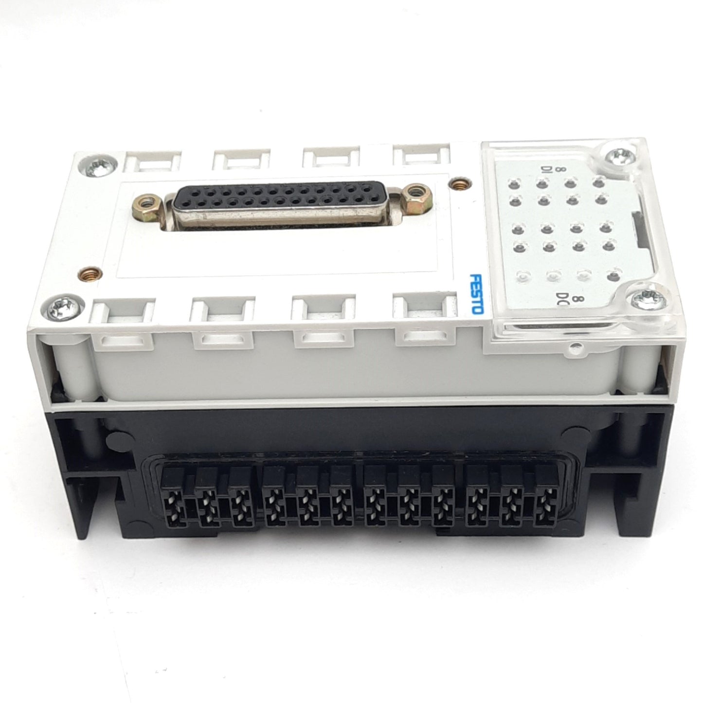Used FESTO CPX-AB-1-SUB-BU-25POL Manifold Block Module for CPX Series, 8DI 8DO, DB25F