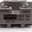 Used Lot of 5 Dayton 6X156 Relay Socket Base, 10A 300VAC, 11-Pin Octal, DIN Rail
