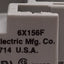 Used Lot of 5 Dayton 6X156F Relay Socket Base, 10A 300VAC, 11-Pin Octal, DIN Rail