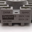 Used Lot of 5 Dayton 6X156M Relay Socket Base, 15A 300VAC, 11-Pin Octal, DIN Rail