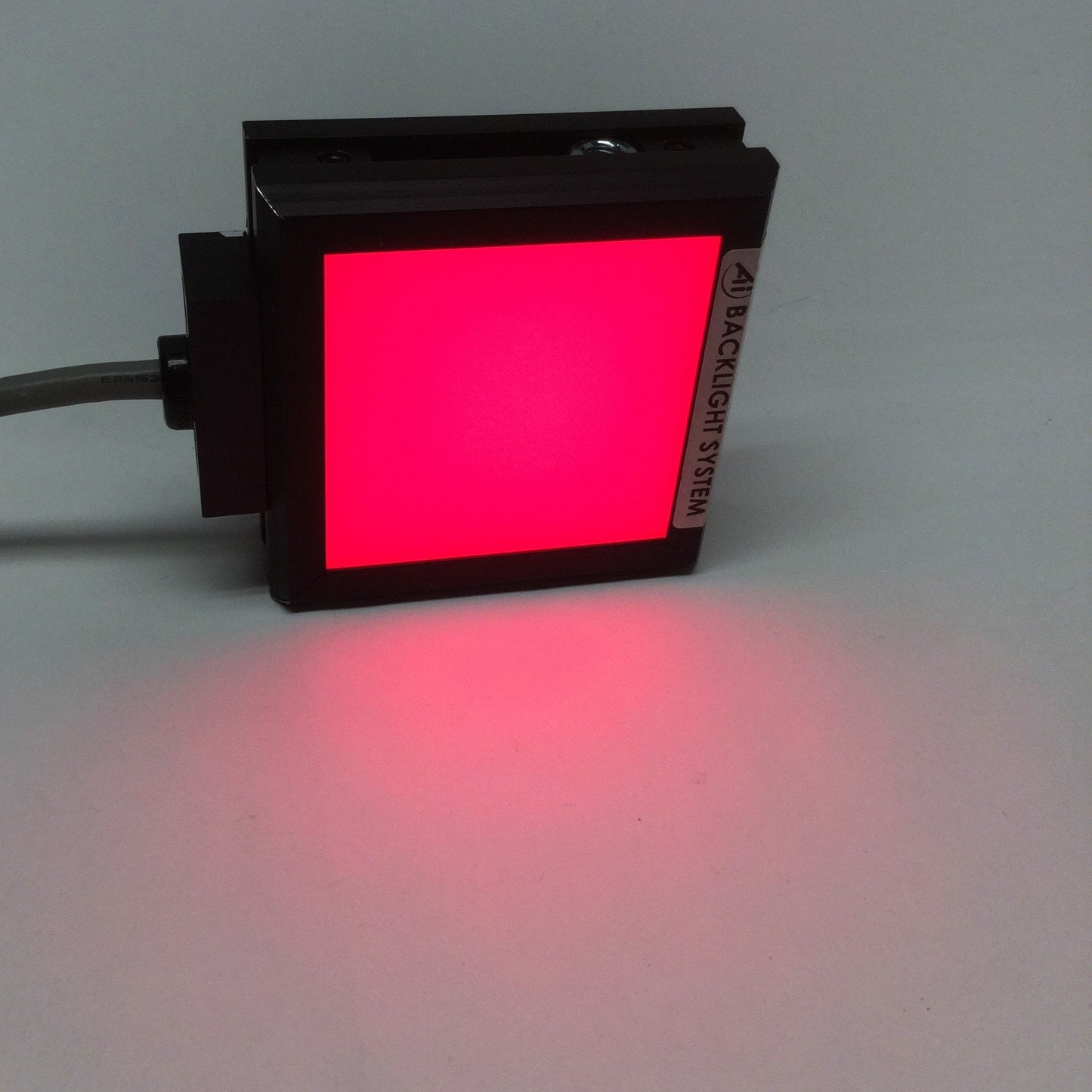 Used Advanced Illumination BL0202-660 Machine Vision Backlight, Red LED 2" x 2" 24VDC