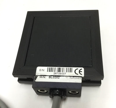 Used Advanced Illumination BL0202-660 Machine Vision Backlight, Red LED 2" x 2" 24VDC