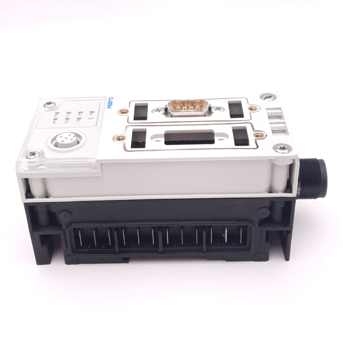 Used Festo CPX-FB11 DeviceNet Bus Node for CPX Series, 24VDC, M12 5-Pin, DB9M