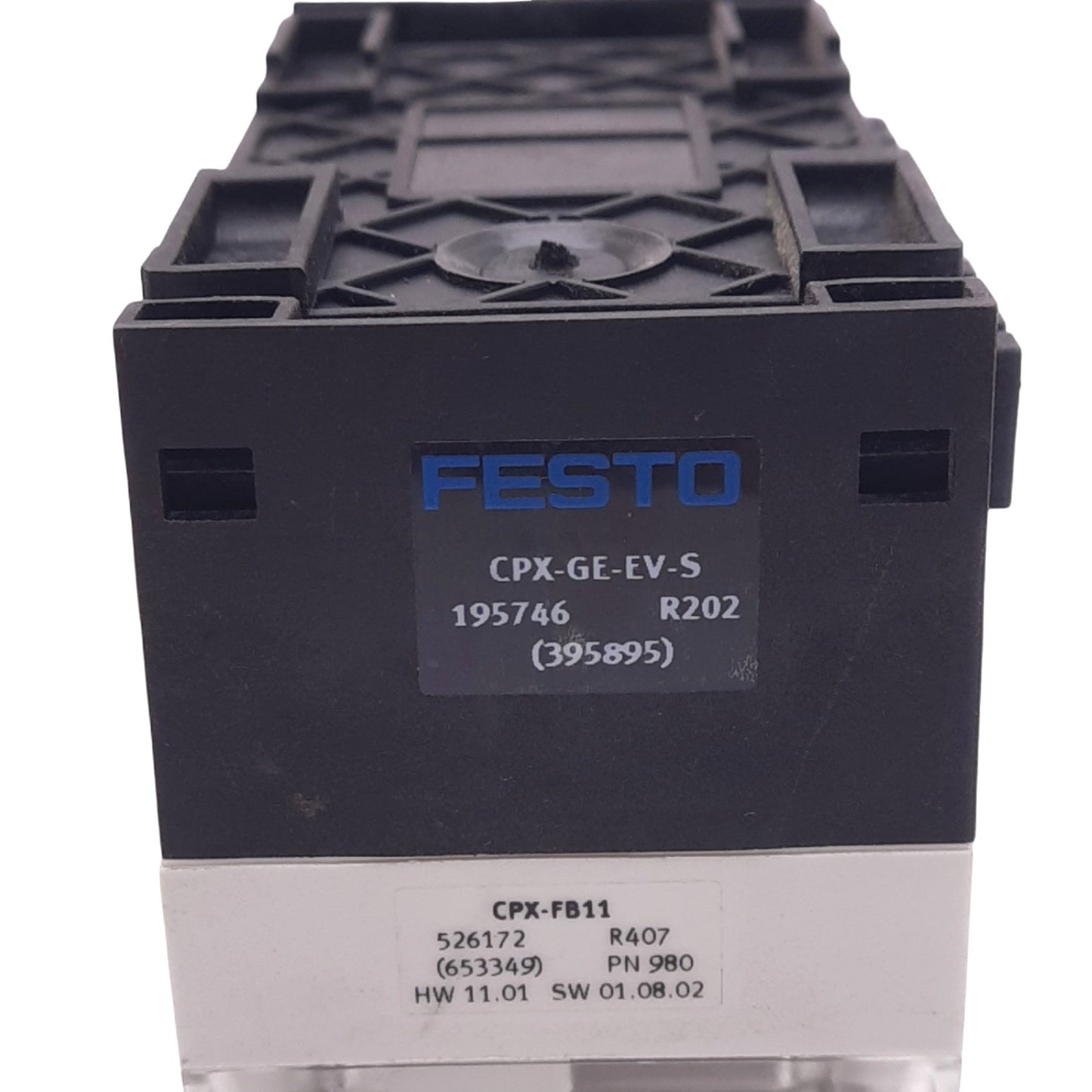 Used Festo CPX-FB11 DeviceNet Bus Node for CPX Series, 24VDC, M12 5-Pin, DB9M