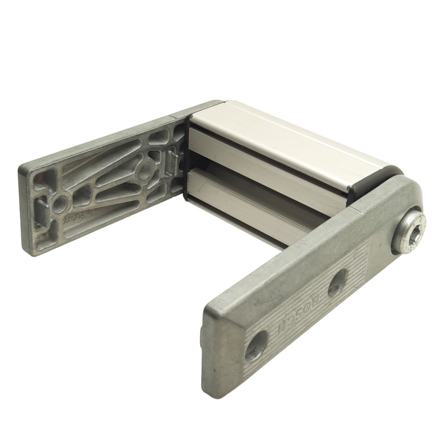 Used Bosch Rexroth 3842521262 Extrusion Support Arm Joint, 90mm L, 45 x 90, Slot 10