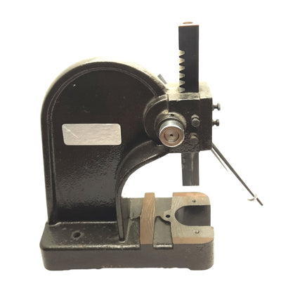 Used Dayton 4Z328D Toothed Pinion Arbor Press, 8in Swing, 1 Ton Capacity, *No Anvil*