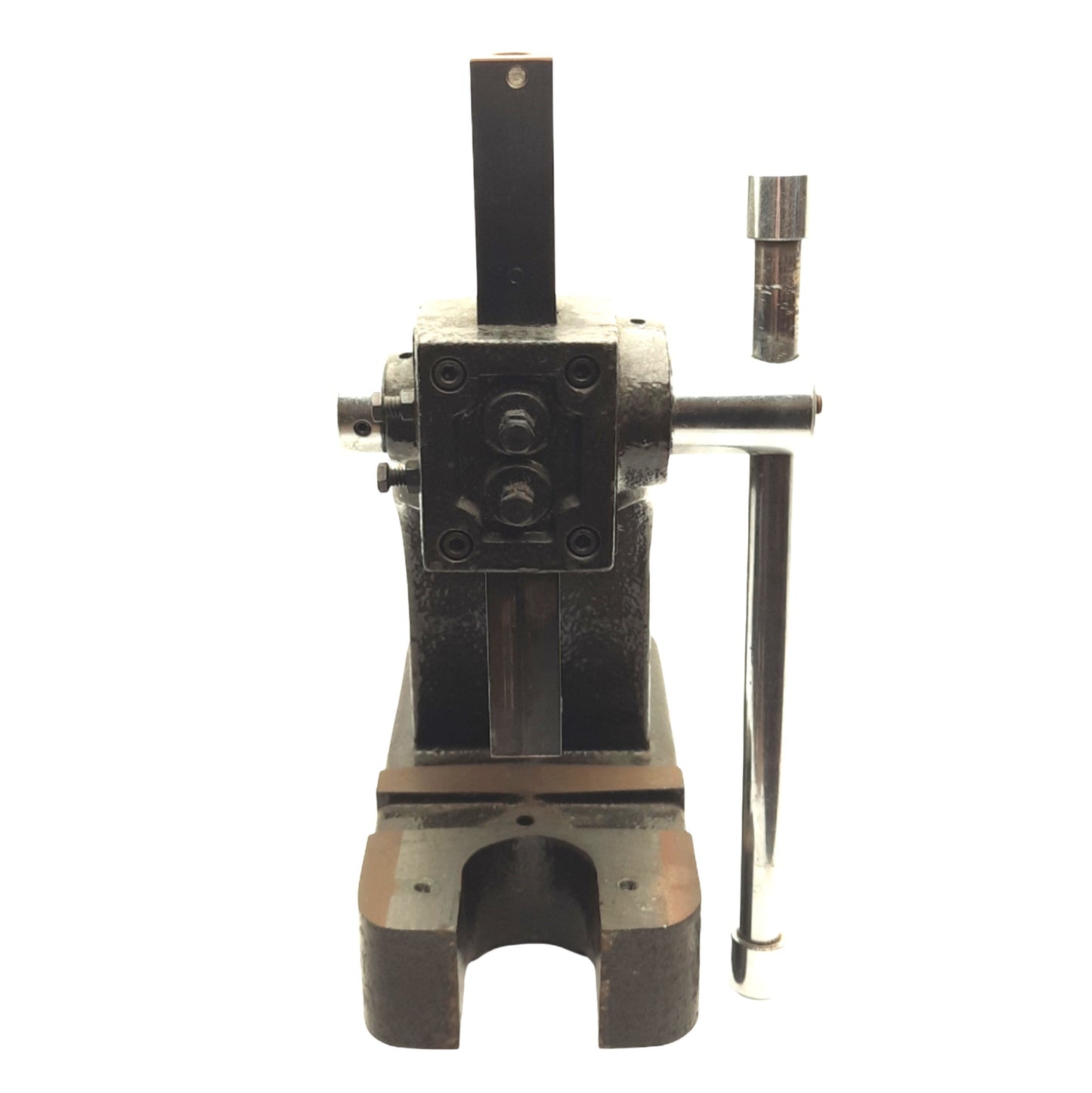 Used Dayton 4Z328D Toothed Pinion Arbor Press, 8in Swing, 1 Ton Capacity, *No Anvil*
