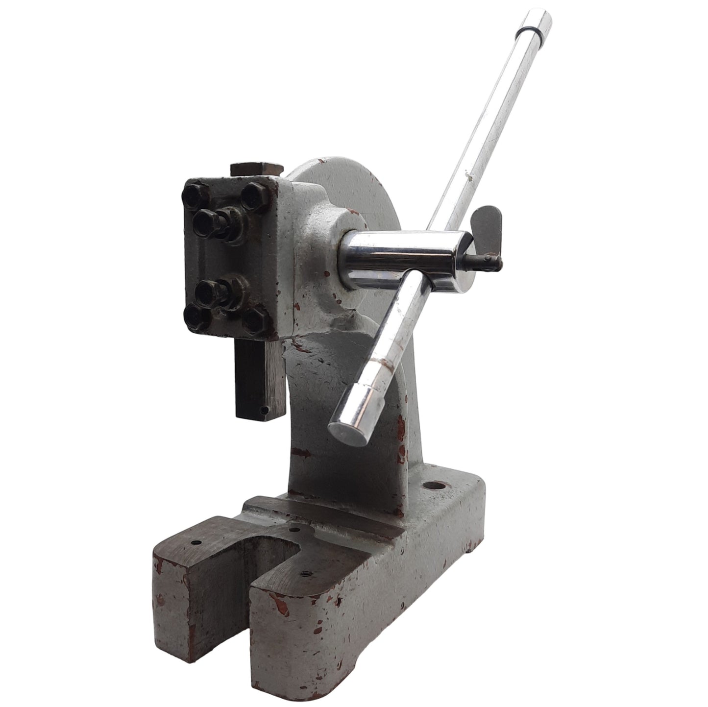 Used Phase II Single Leverage Arbor Press 1/2ton Capacity, 0.75x0.75x4.9in Ram