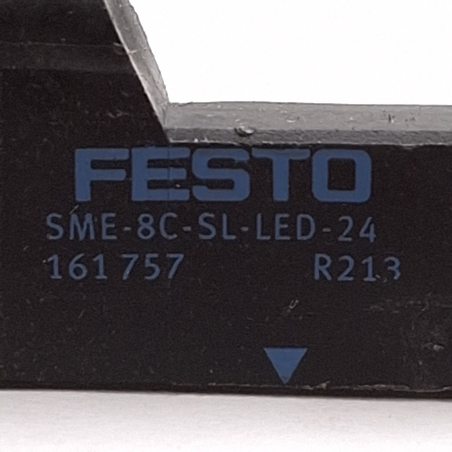 Used Lot of 2 Festo SME-8C-SL-LED-24 Reed Switch, N/O, 12-30VAC/DC, M8 3-Pin Male