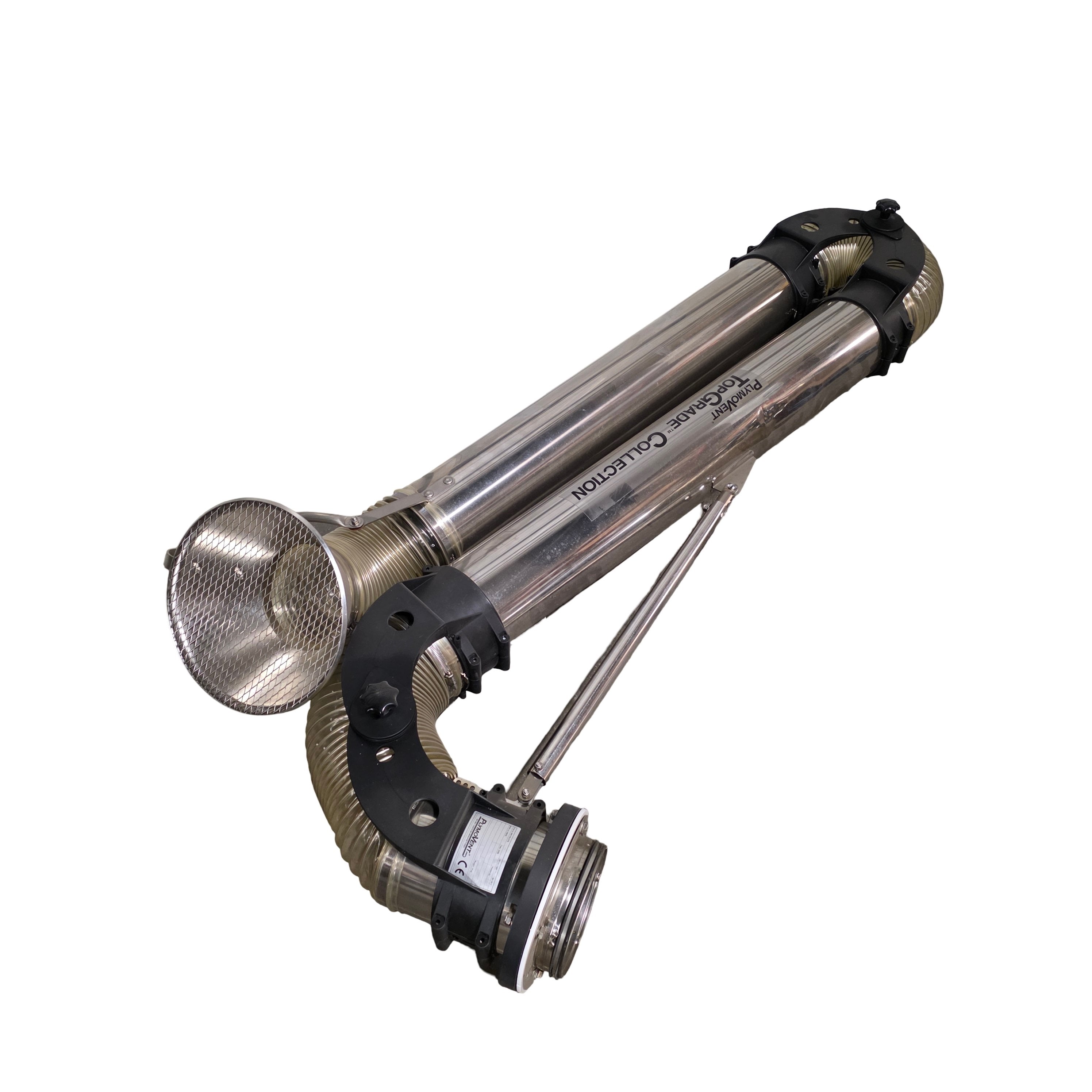 Plymovent MM-160-3-TG Stainless Steel Clear-Thru Extraction Arm 10Ft ...