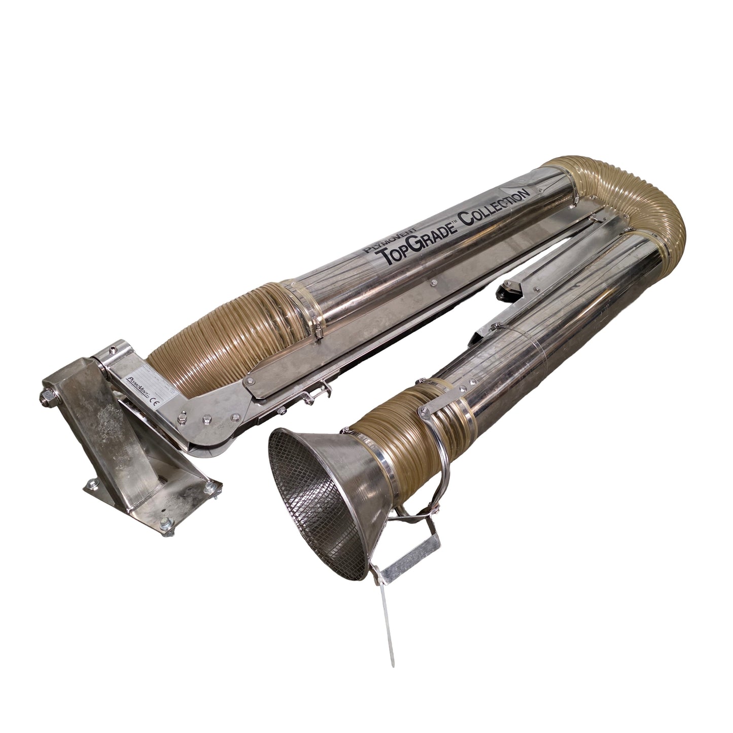Used PlymoVent MSA-160-3-TG MultiSmart TopGrade Extraction Arm 10Ft Length, 6"dia