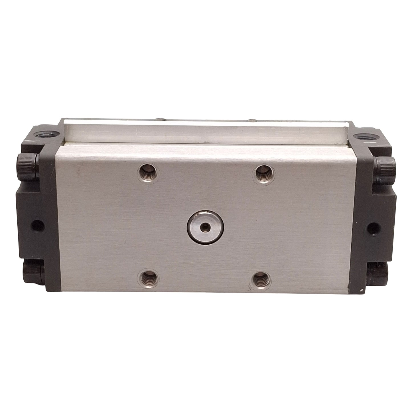 Used SMC NCDRA1BS50-100 Rotary Actuator, 100°, 145PSI, ø9/16in Shaft, 1/8in NPTF