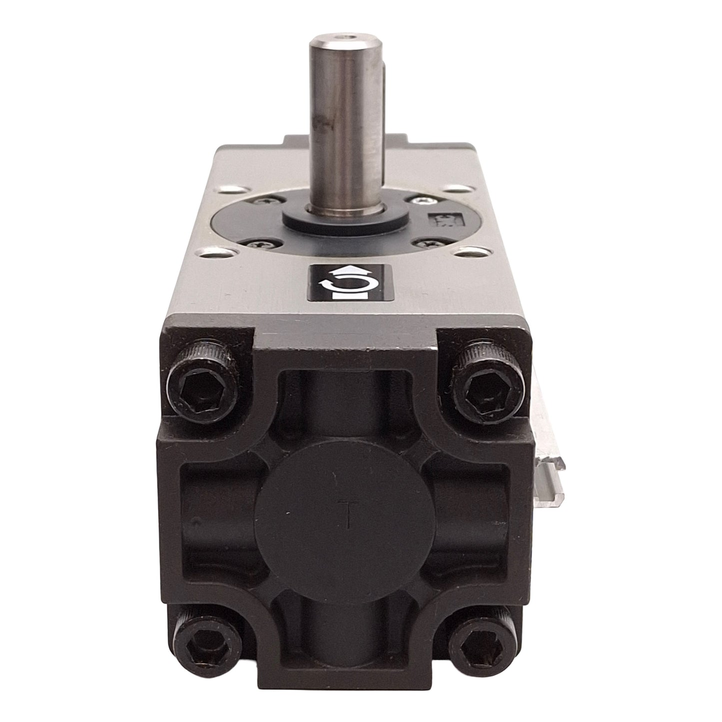 Used SMC NCDRA1BS50-100 Rotary Actuator, 100°, 145PSI, ø9/16in Shaft, 1/8in NPTF