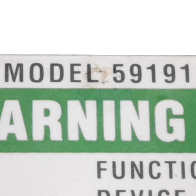 Used ARO 59191 Two Hand Anti-Tie-Down Logic 4scfm Flow, 1/8in NPT, 50-125PSIG