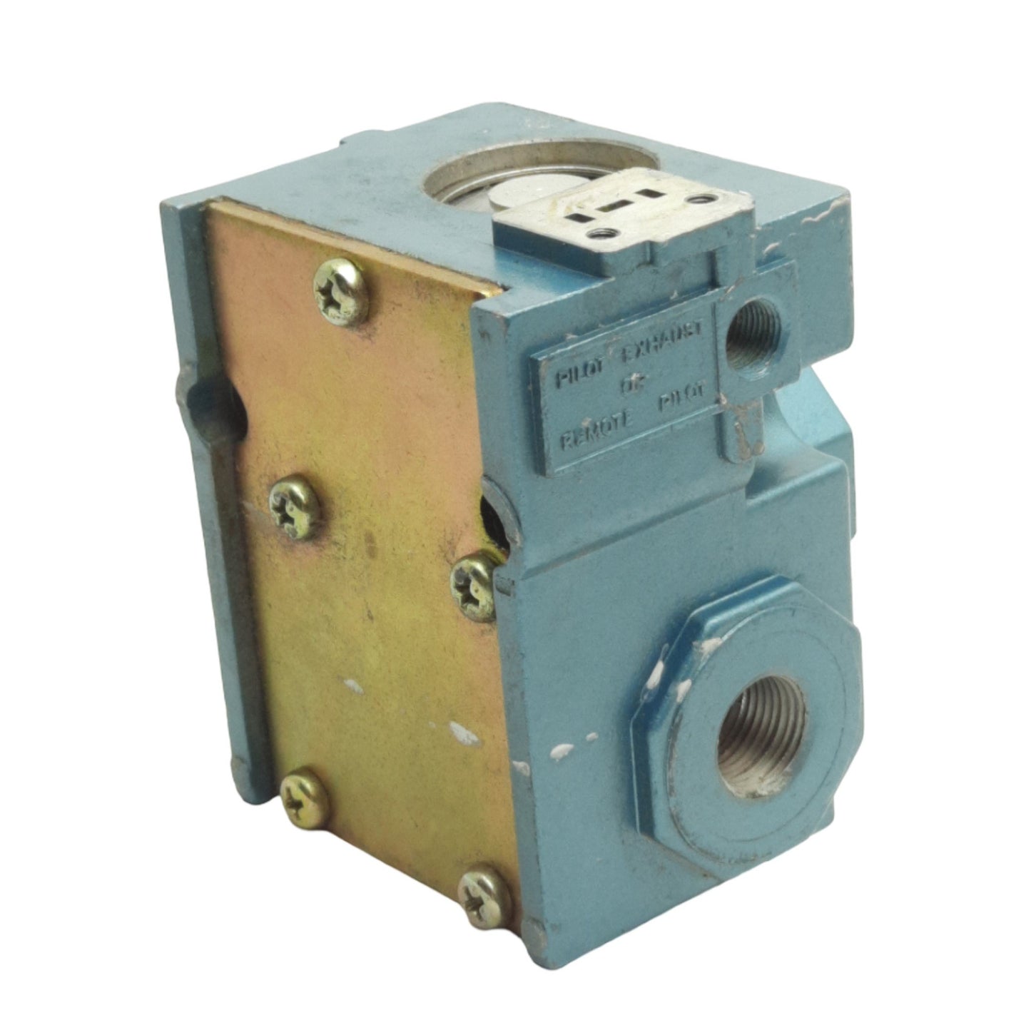 Used Mac Valves 56C-72-611JC Pneumatic Valve, 3/2 Way NC, 3/8in NPTF, *No Solenoid*