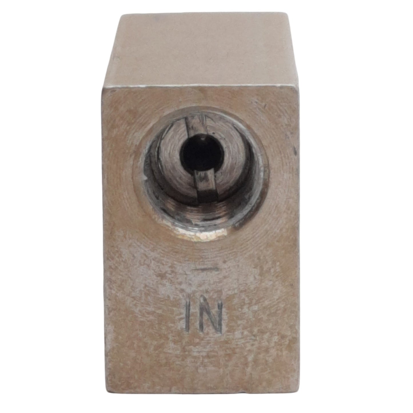 Used Parker N164 1001 Shuttle Valve 1/8in NPT Thread, 3-200PSIG Pressure, 0.219in