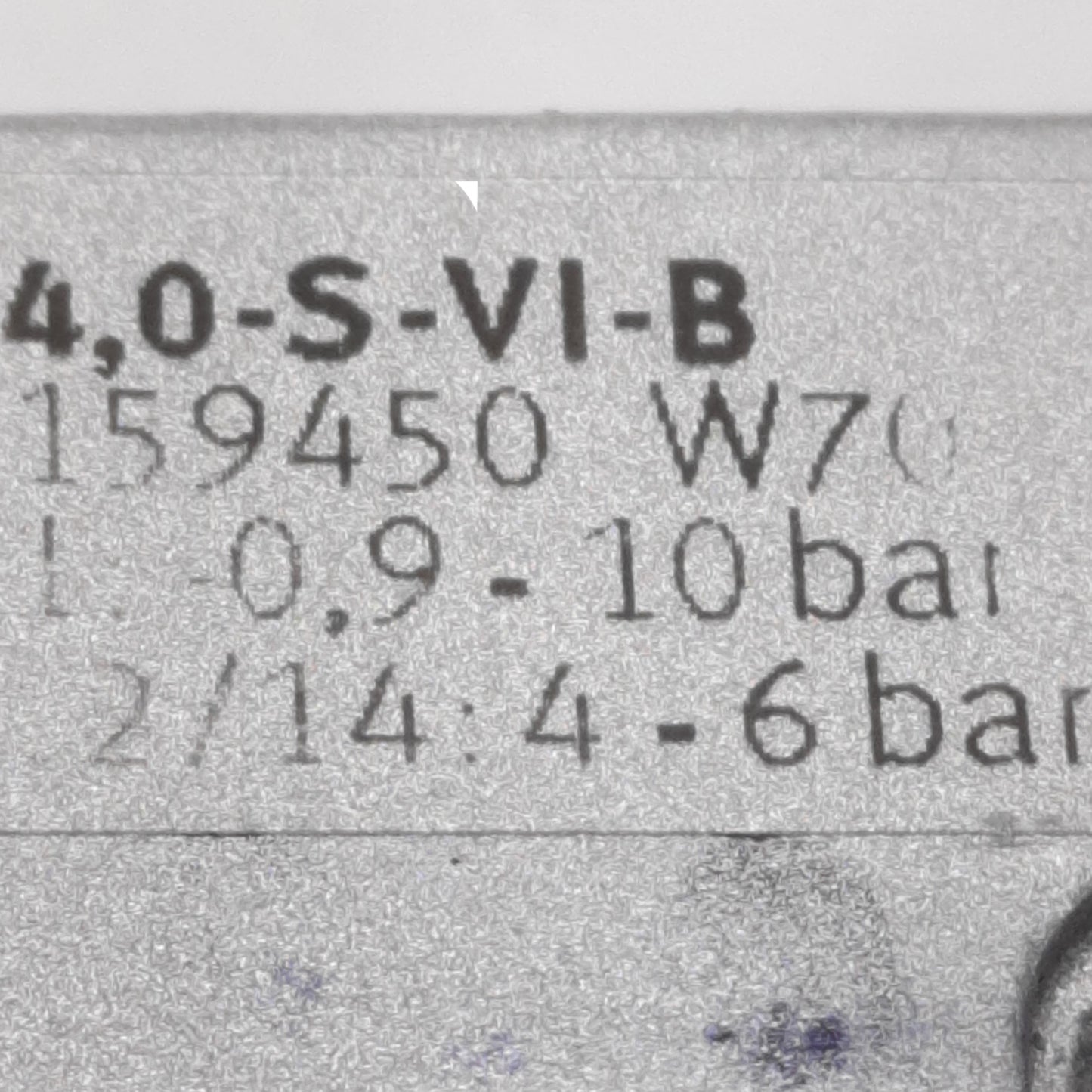 Used Festo 159450 Solenoid Valve 500l/min Flow, -0.9-10 bar Pressure, 24VDC Coil