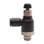 Used Lot of 2 Parker 7065 56 11 Compact Flow Control Fitting, ø1/4in P2C, 1/8in NPT