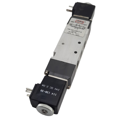 Used ARO M813SD-024-D-G Solenoid Air Control Valve 1/8in NPT Thread, 24VDC Coil