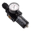 Used Ingersoll Rand P29122-100 Pneumatic Filter Regulator, 20µm, 5-125PSI Set, 1/4NPT