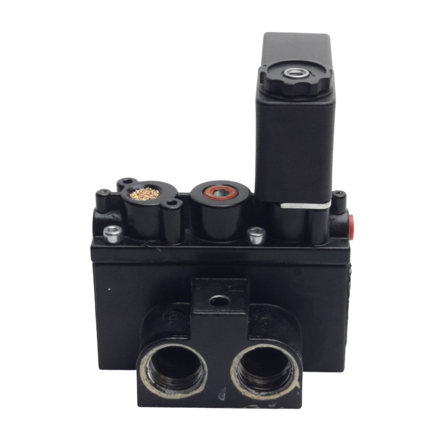 Used Ingersoll Aro A213SS-024-D-G Solenoid Valve 4/2 Way Spring Return, 24VDC Coil