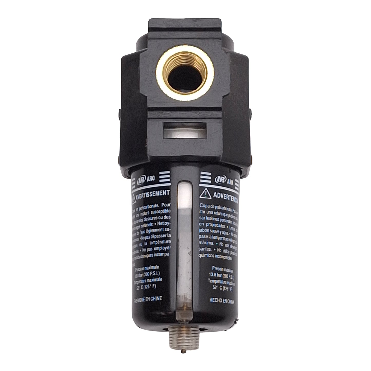 Used Ingersoll Rand P25121-300 Pneumatic Coalescing Filter, 0.01µm, 200PSI, 1/4in NPT