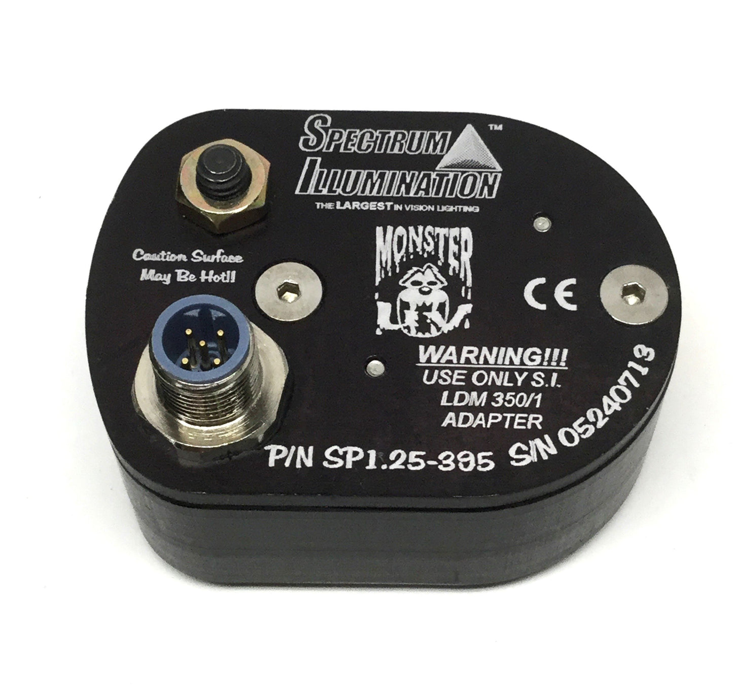 Used Spectrum Illumination SP1.25-395 Monster Spot Light Machine Vision UV LED 395nm