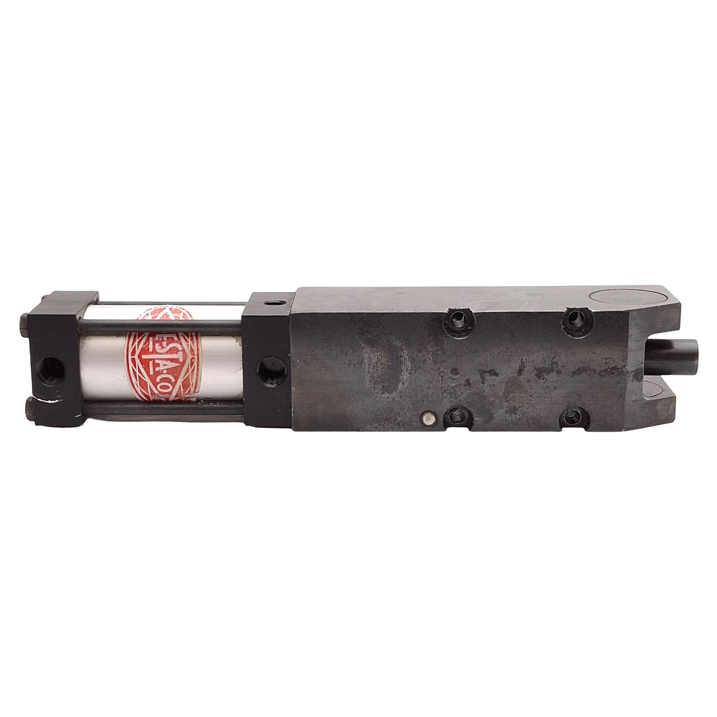 Used Destaco 801 Pneumatic Retractor Clamp, ø1/2in Shaft, 40-110PSI, 1/8in NPT